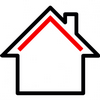 Produits StraFlex - Isolation de la maison : toiture, murs, sol - Icône d'application du StarFlex Blackfoil pour isoler les toitures